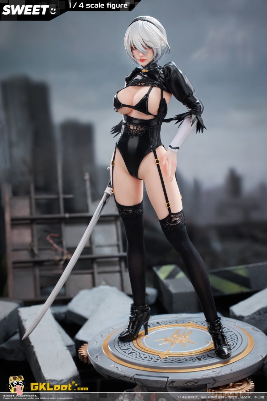 Sweet Studio 1/4 NieR:Automata YoRHa No. 2 Type B Action Figure - View 9 Sweet Studio 1/4 NieR:Automata YoRHa No. 2 Type B Action Figure - View 9