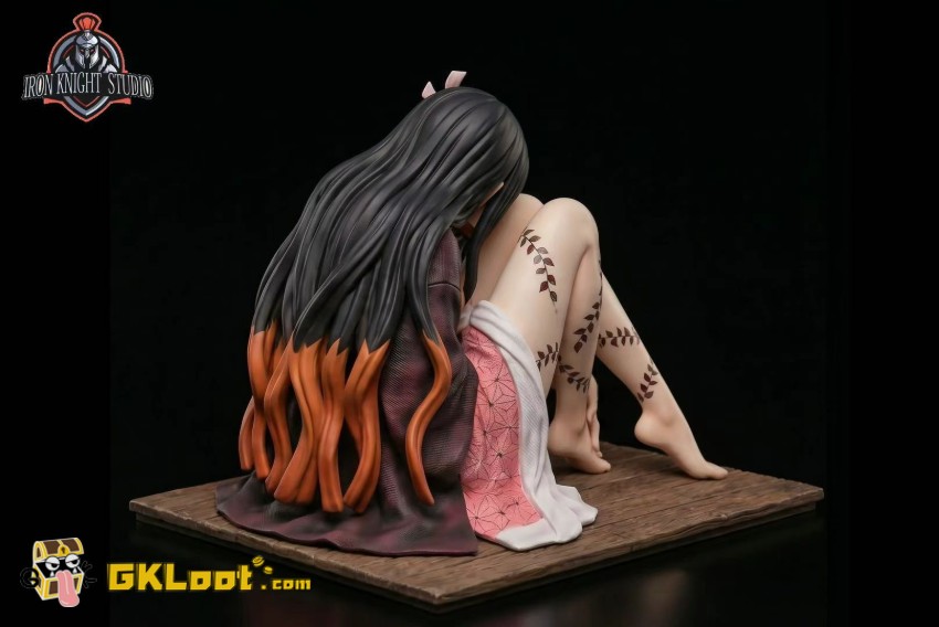 IRON KNIGHT Studio 1/6 Demon Slayer Kamado Nezuko Statue - View 4 IRON KNIGHT Studio 1/6 Demon Slayer Kamado Nezuko Statue - View 4