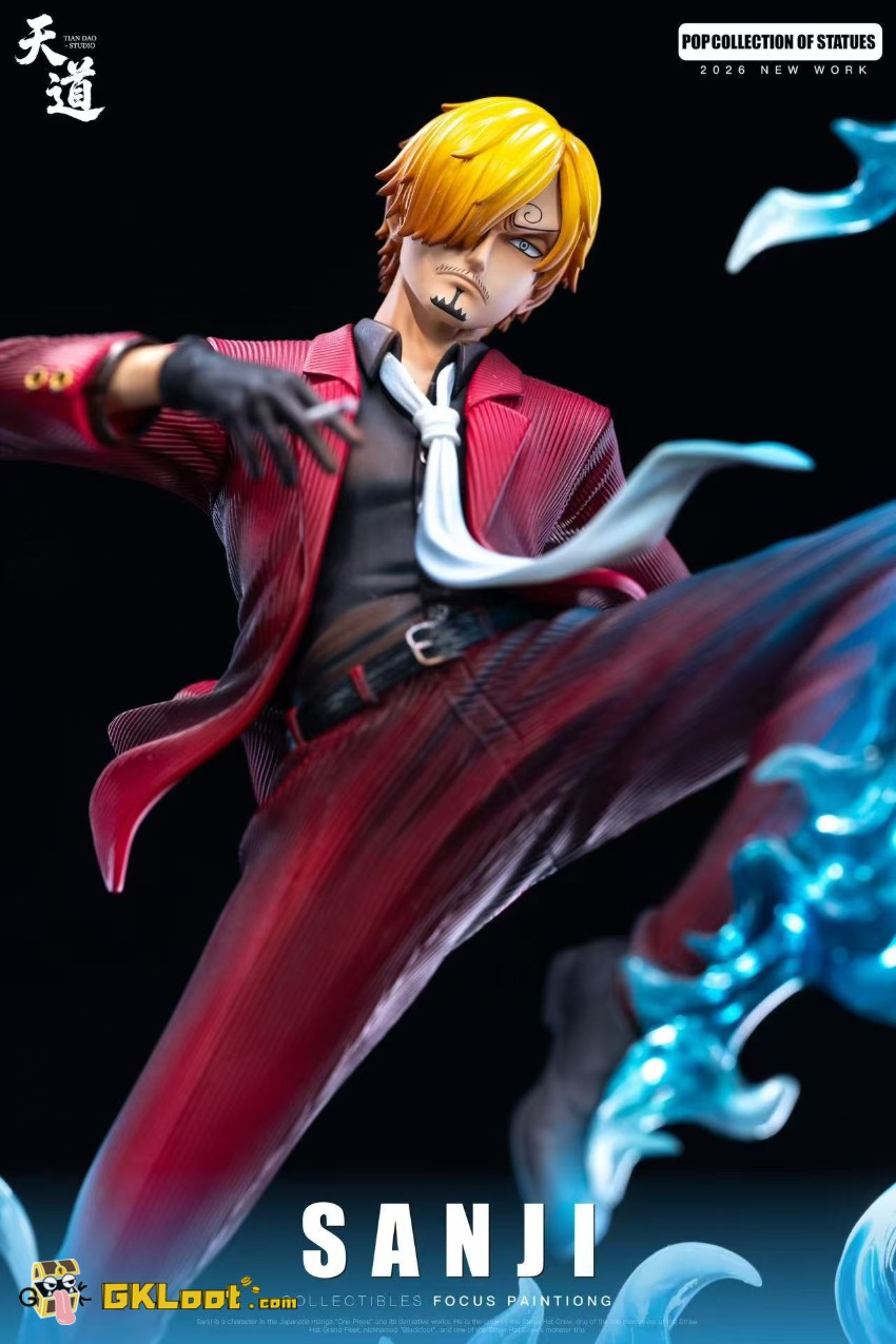 Tian Dao Studio One Piece Vinsmoke Sanji Statue - View 7 Tian Dao Studio One Piece Vinsmoke Sanji Statue - View 7