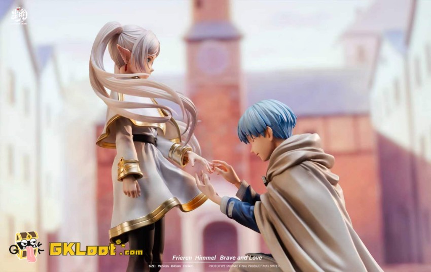 Real World Studio 1/6 Frieren: Beyond Journey's End Frieren & Himmel Statue - View 2 Real World Studio 1/6 Frieren: Beyond Journey's End Frieren & Himmel Statue - View 2