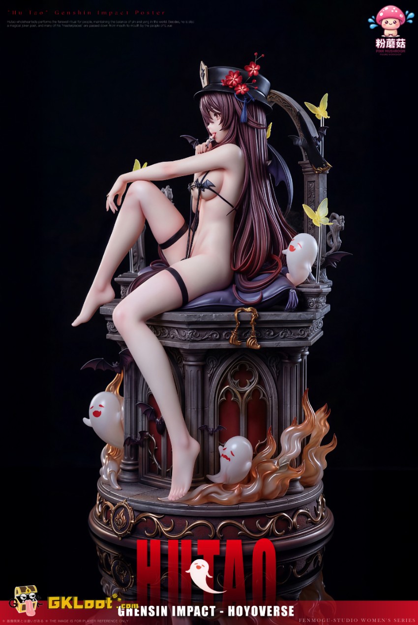 Pink Mushroom Studio 1/6 Genshin Impact Hu Tao Statue - View 9 Pink Mushroom Studio 1/6 Genshin Impact Hu Tao Statue - View 9