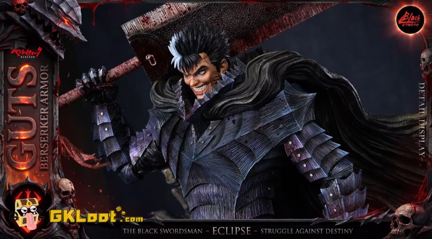 Black Studio Berserk Guts Statue - View 23 Black Studio Berserk Guts Statue - View 23