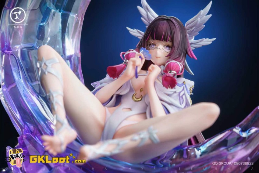 Flying Birds Studio 1/6 Genshin Impact Columbina Hyposelenia Statue - View 4 Flying Birds Studio 1/6 Genshin Impact Columbina Hyposelenia Statue - View 4