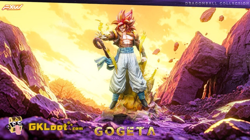FXW Studio 1/6 Dragon Ball Gogeta Statue - View 2 FXW Studio 1/6 Dragon Ball Gogeta Statue - View 2