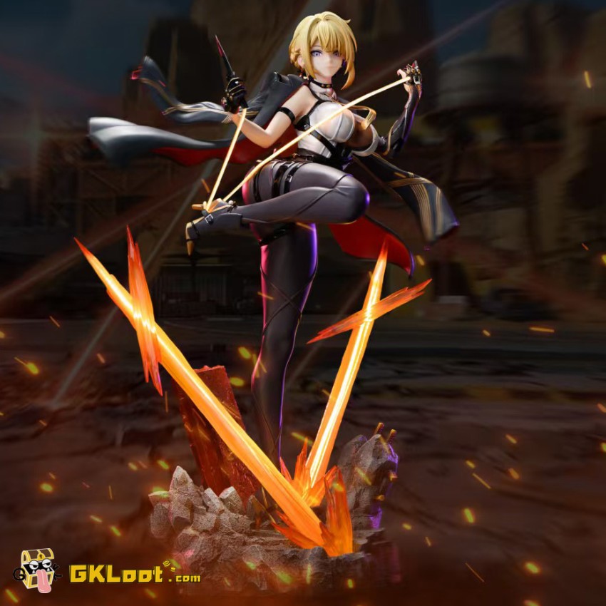 Gukurakuin Studio 1/6 Zenless Zone Zero Evelyn Chevalier Statue w/ LED - View 1 Gukurakuin Studio 1/6 Zenless Zone Zero Evelyn Chevalier Statue w/ LED - View 1