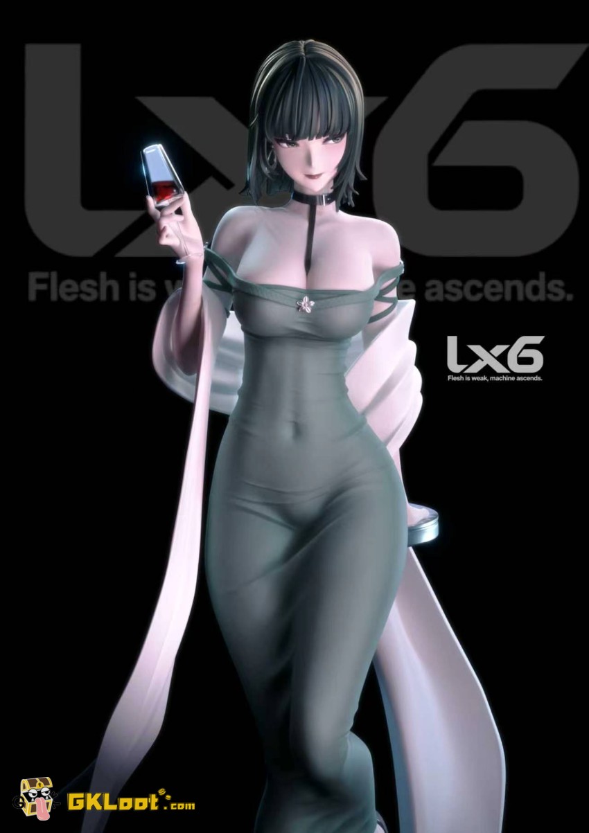 Lx6 Studio 1/6 One-Punch Man Fubuki Statue - View 2 Lx6 Studio 1/6 One-Punch Man Fubuki Statue - View 2