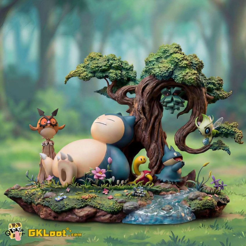 Poke Studio 1/20 Pokémon Snorlax Statue - View 1 Poke Studio 1/20 Pokémon Snorlax Statue - View 1