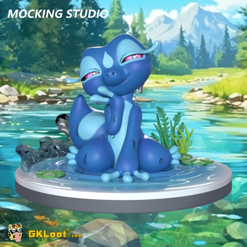 Mocking Studio Pokémon Gecqua Statue - View 1 Mocking Studio Pokémon Gecqua Statue - View 1