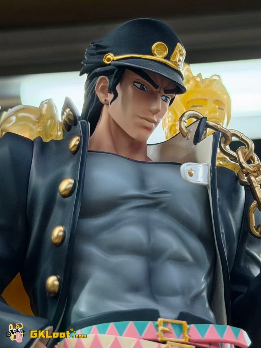 Chikara Studio JoJo's Bizarre Adventure Jotaro Kujo Statue - View 3 Chikara Studio JoJo's Bizarre Adventure Jotaro Kujo Statue - View 3