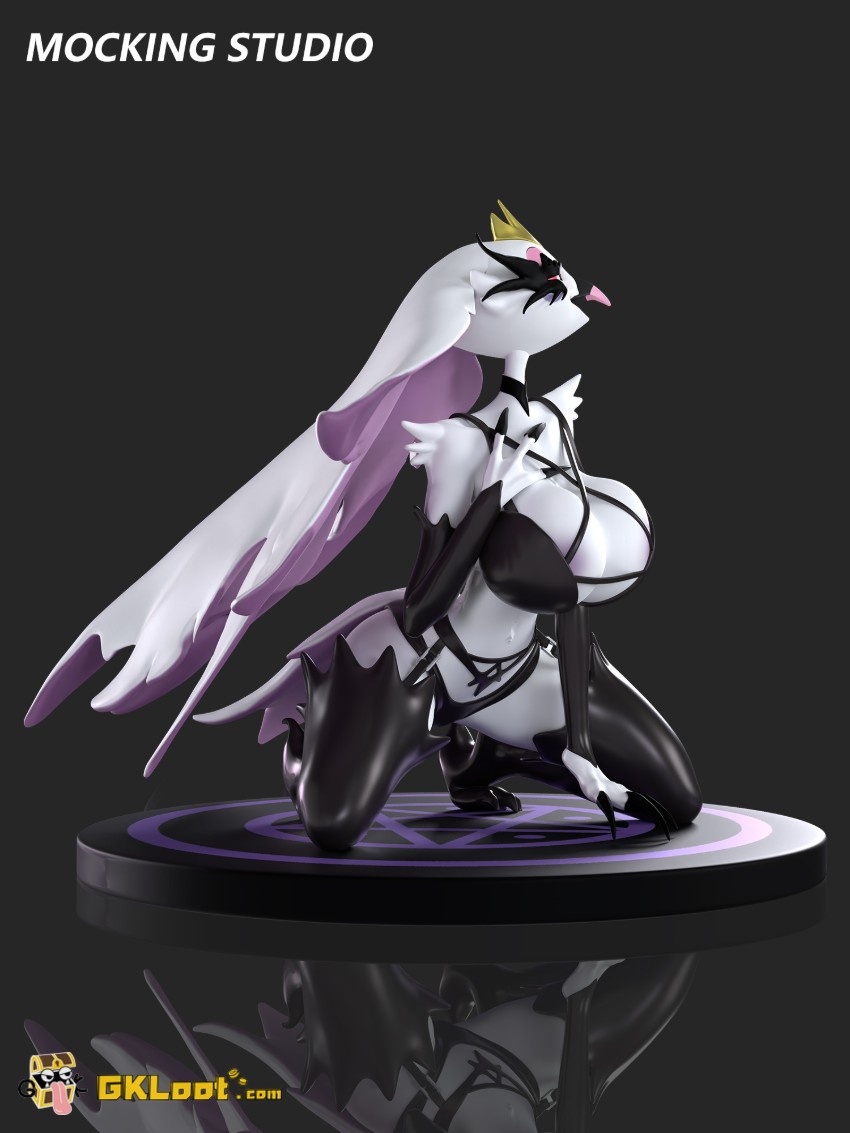 Mocking Studio Hazbin Hotel Stella Statue - View 9 Mocking Studio Hazbin Hotel Stella Statue - View 9