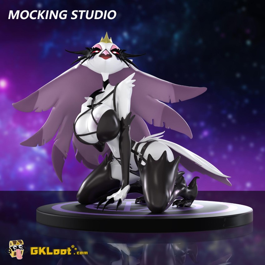 Mocking Studio Hazbin Hotel Stella Statue - View 1 Mocking Studio Hazbin Hotel Stella Statue - View 1