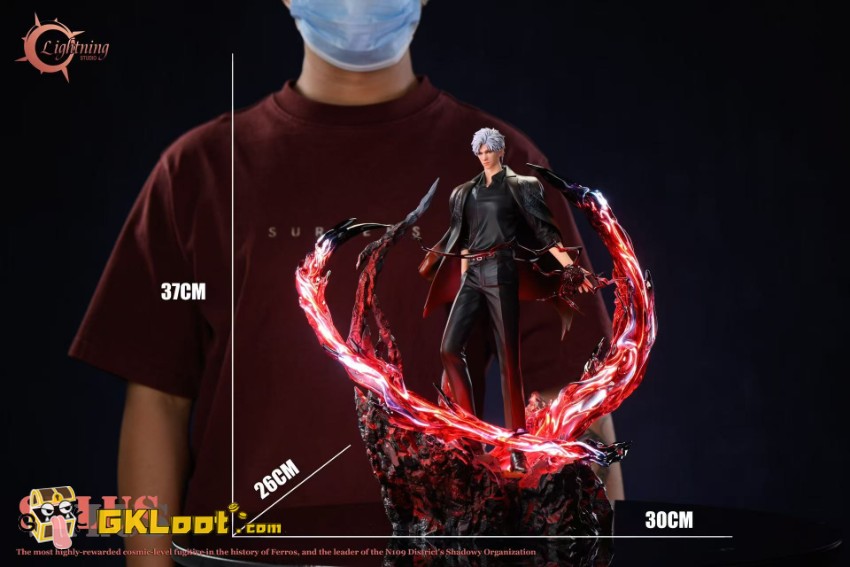 Lightning Studio 1/6 Love and Deepspace Sylus Statue w/ LED - View 9 Lightning Studio 1/6 Love and Deepspace Sylus Statue w/ LED - View 9