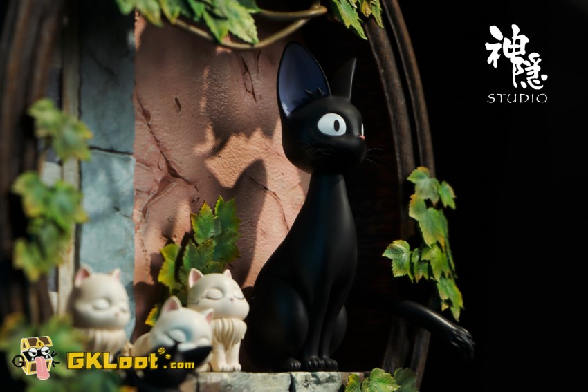 ShenYin Studio Kiki's Delivery Service Jiji and Kittens Statue - View 8 ShenYin Studio Kiki's Delivery Service Jiji and Kittens Statue - View 8