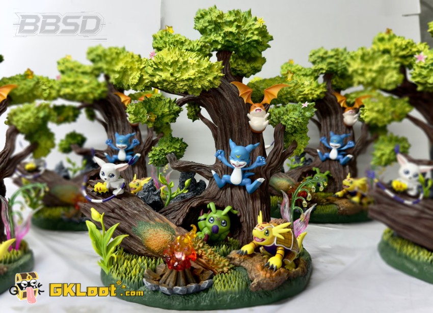 AN Studio MH Digimon Desktop Ecology Series 02 Statue - View 1 AN Studio MH Digimon Desktop Ecology Series 02 Statue - View 1