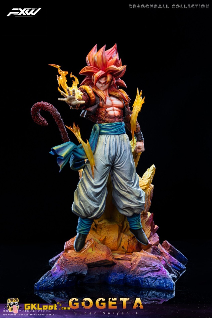 FXW Studio 1/6 Dragon Ball Gogeta Statue - View 3 FXW Studio 1/6 Dragon Ball Gogeta Statue - View 3
