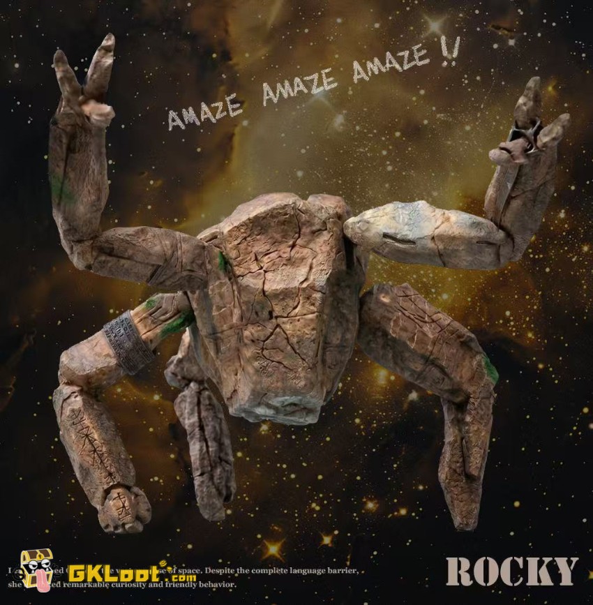 Panda Studio Project Hail Mary Rocky Statue - View 2 Panda Studio Project Hail Mary Rocky Statue - View 2