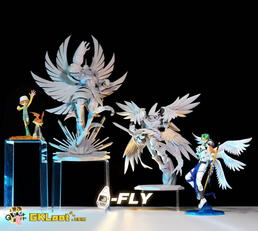 JB Studio MH Digimon Holy Angemon Statue - View 3 JB Studio MH Digimon Holy Angemon Statue - View 3