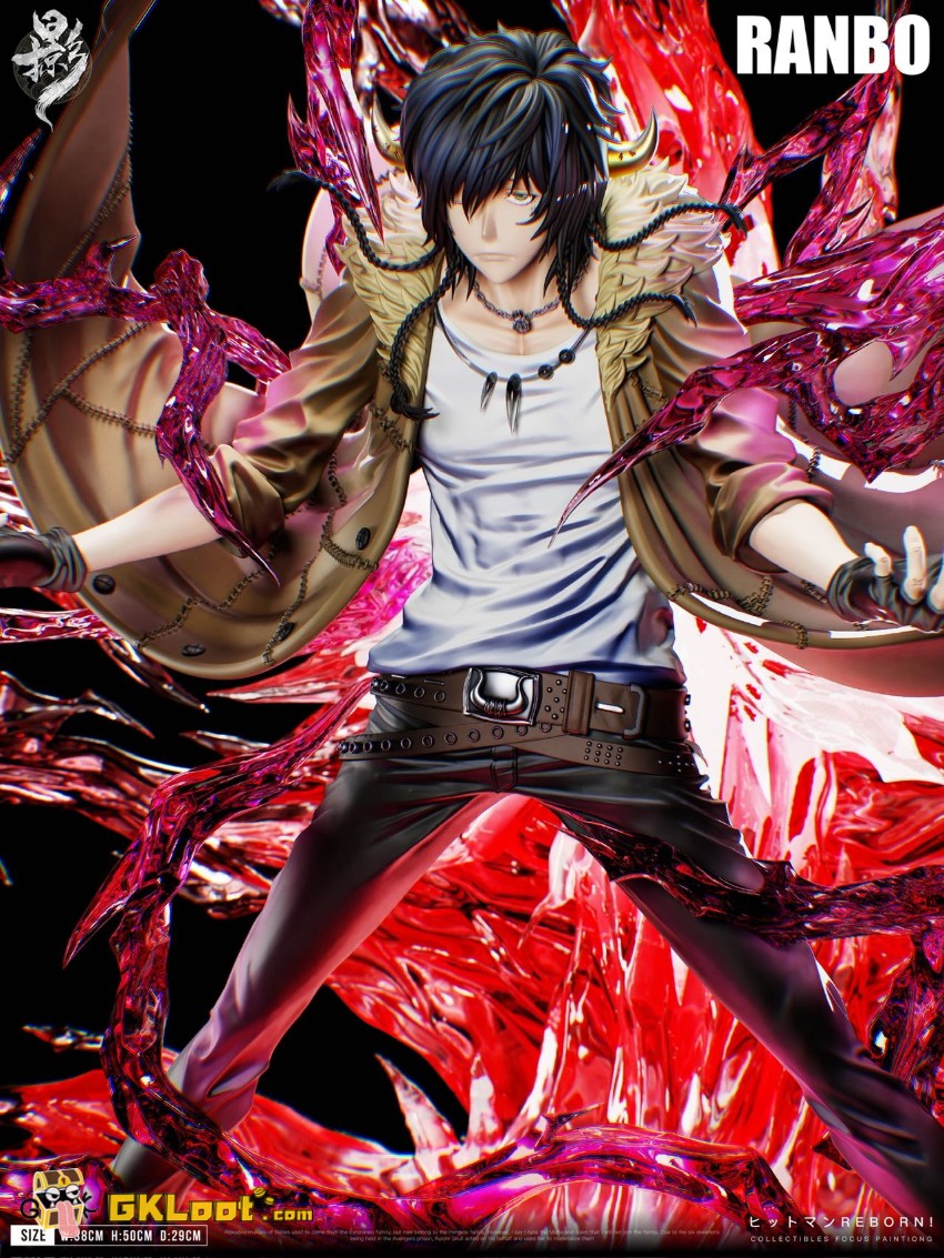 Lue Ying Studio 1/6 Katekyo Hitman Reborn Lambo Statue w/ LED - View 4 Lue Ying Studio 1/6 Katekyo Hitman Reborn Lambo Statue w/ LED - View 4