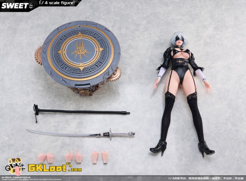 Sweet Studio 1/4 NieR:Automata YoRHa No. 2 Type B Action Figure - View 22 Sweet Studio 1/4 NieR:Automata YoRHa No. 2 Type B Action Figure - View 22