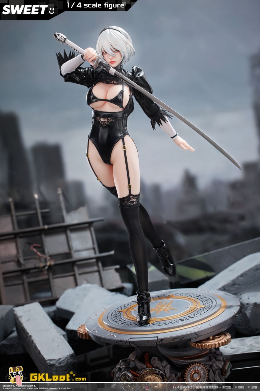 Sweet Studio 1/4 NieR:Automata YoRHa No. 2 Type B Action Figure - View 7 Sweet Studio 1/4 NieR:Automata YoRHa No. 2 Type B Action Figure - View 7