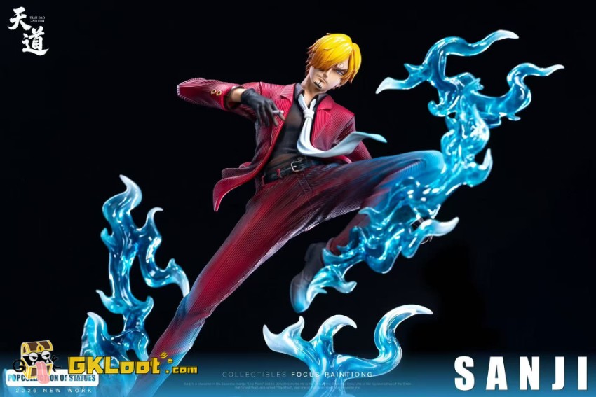 Tian Dao Studio One Piece Vinsmoke Sanji Statue - View 5 Tian Dao Studio One Piece Vinsmoke Sanji Statue - View 5