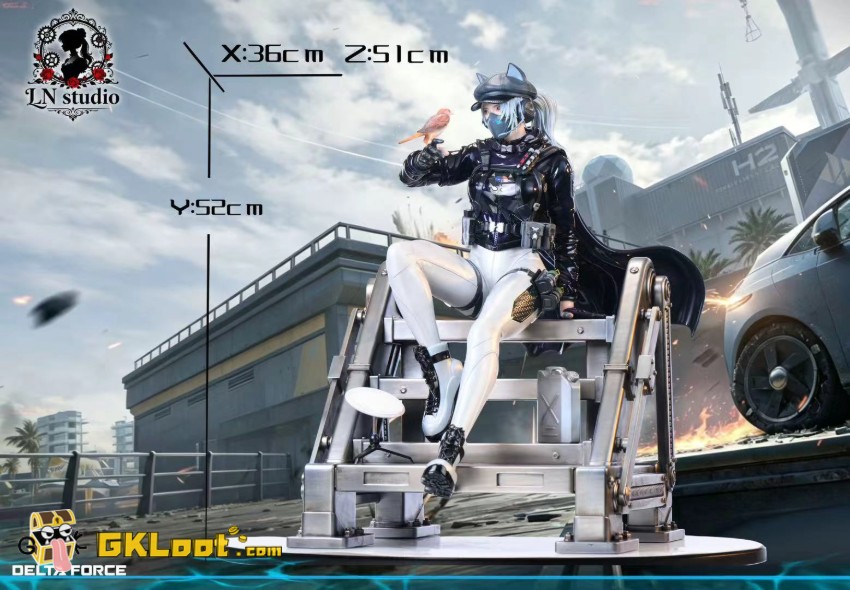 Ln Studio 1/4 Delta Force Luna Statue - View 4 Ln Studio 1/4 Delta Force Luna Statue - View 4