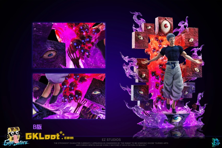 EZ Studio 1/6 Jujutsu Kaisen Satoru Gojo Statue - View 5 EZ Studio 1/6 Jujutsu Kaisen Satoru Gojo Statue - View 5