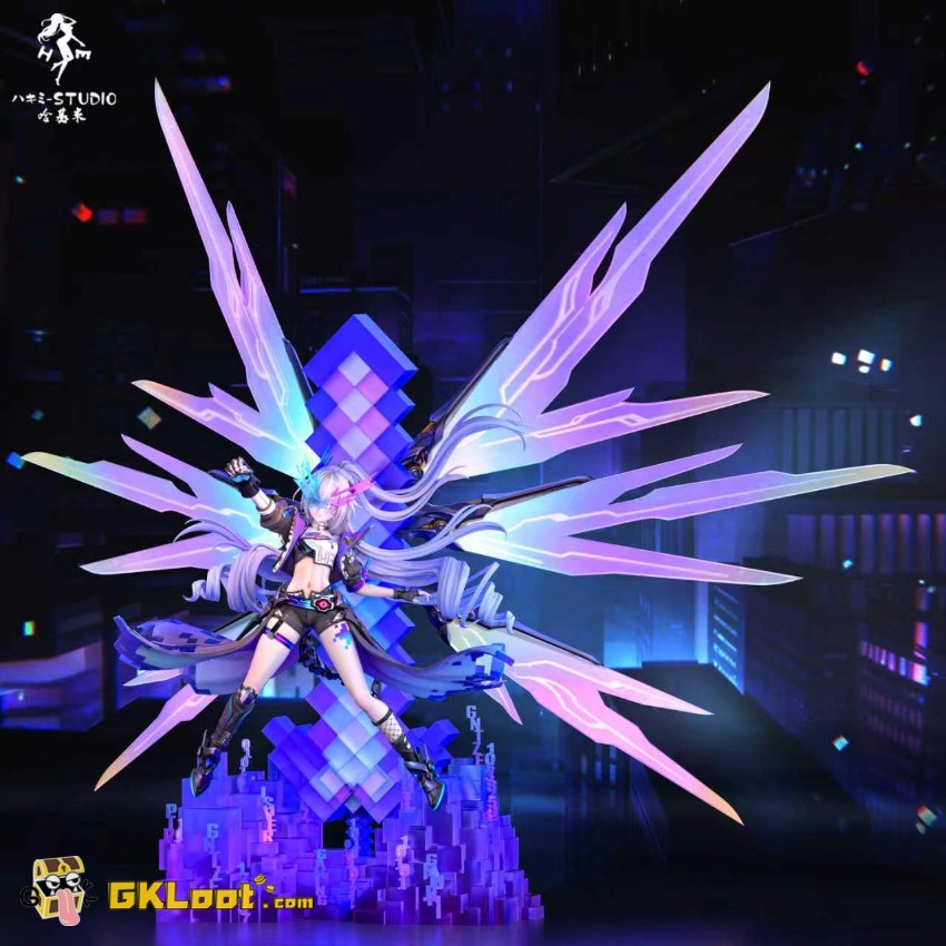Hakimi Studio 1/6 Honkai: Star Rail Silver Wolf Statue w/ LED - View 3 Hakimi Studio 1/6 Honkai: Star Rail Silver Wolf Statue w/ LED - View 3