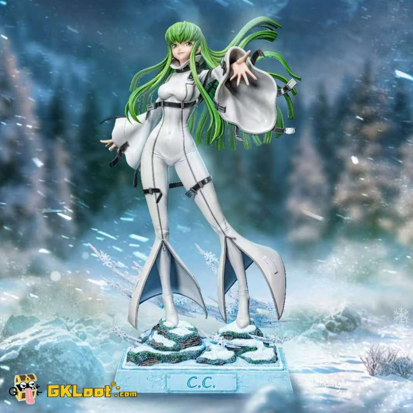 Red Studio Code Geass C.C. Statue - View 1 Red Studio Code Geass C.C. Statue - View 1