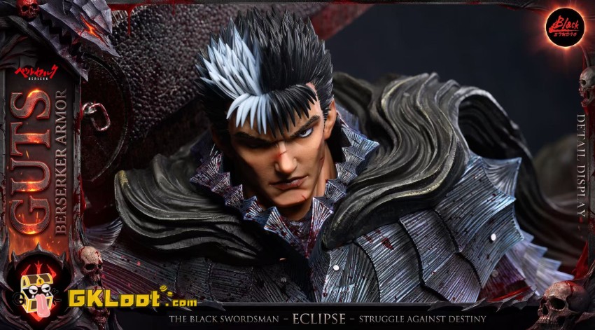 Black Studio Berserk Guts Statue - View 19 Black Studio Berserk Guts Statue - View 19