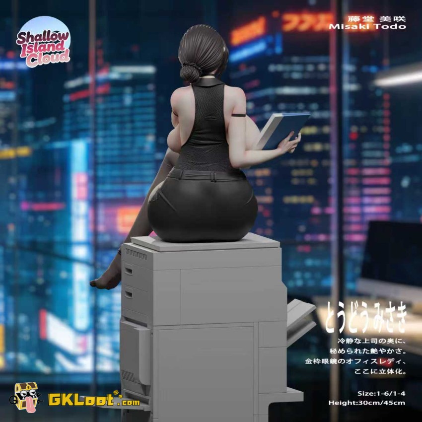 Shallow Island Cloud Studio Original Misaki Todo Statue - View 7 Shallow Island Cloud Studio Original Misaki Todo Statue - View 7
