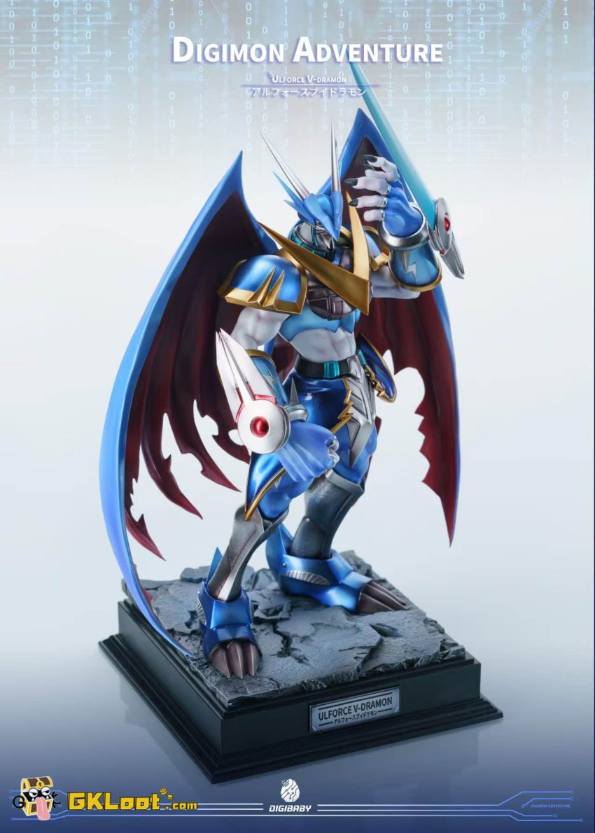 Digibaby Studio Digimon Ulforce V-dramon Statue - View 9 Digibaby Studio Digimon Ulforce V-dramon Statue - View 9