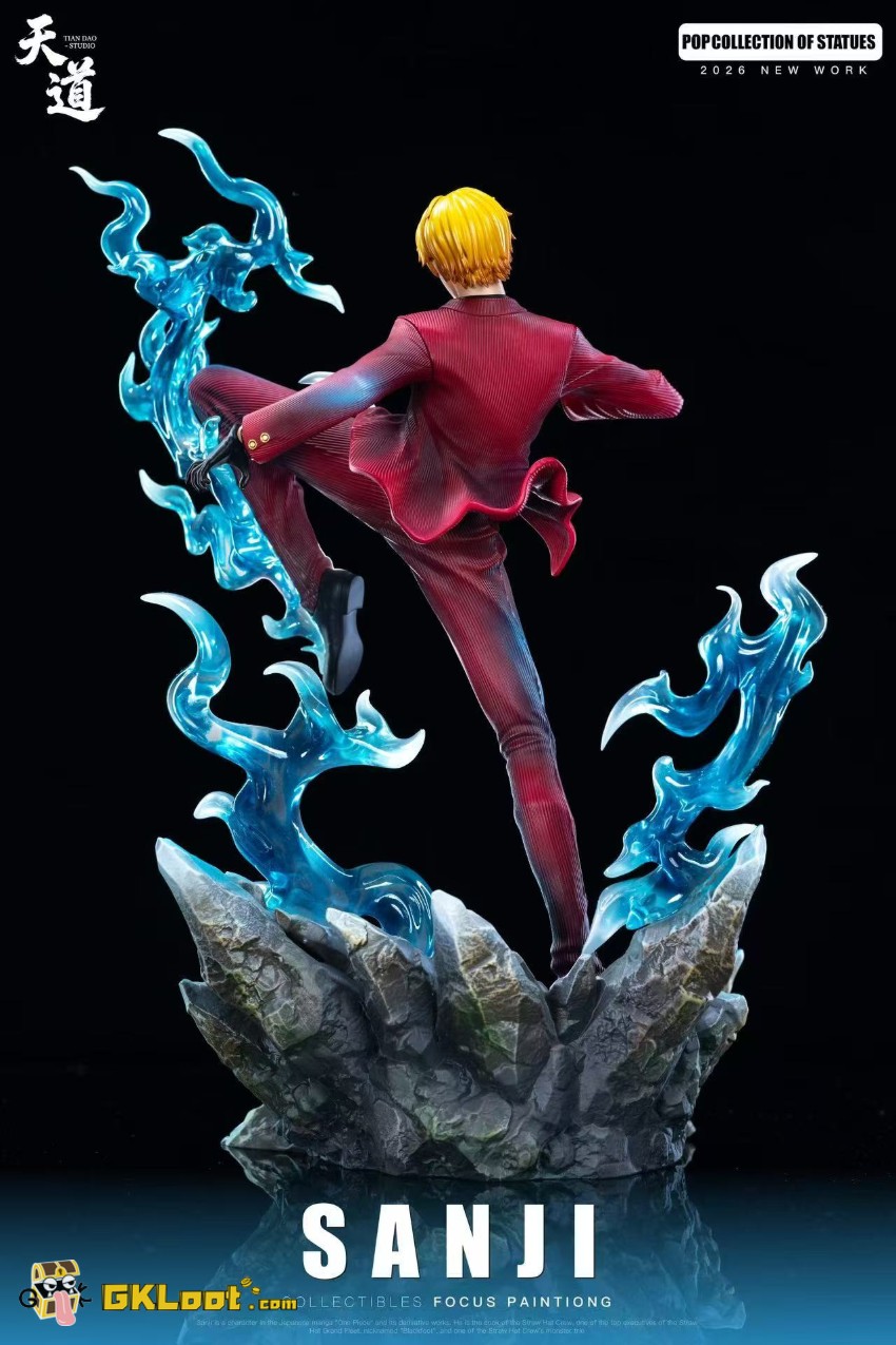 Tian Dao Studio One Piece Vinsmoke Sanji Statue - View 3 Tian Dao Studio One Piece Vinsmoke Sanji Statue - View 3