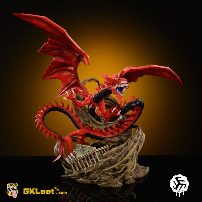 Three Studio 1/6 Yu-Gi-Oh! Slifer the Sky Dragon Statue - View 3 Three Studio 1/6 Yu-Gi-Oh! Slifer the Sky Dragon Statue - View 3