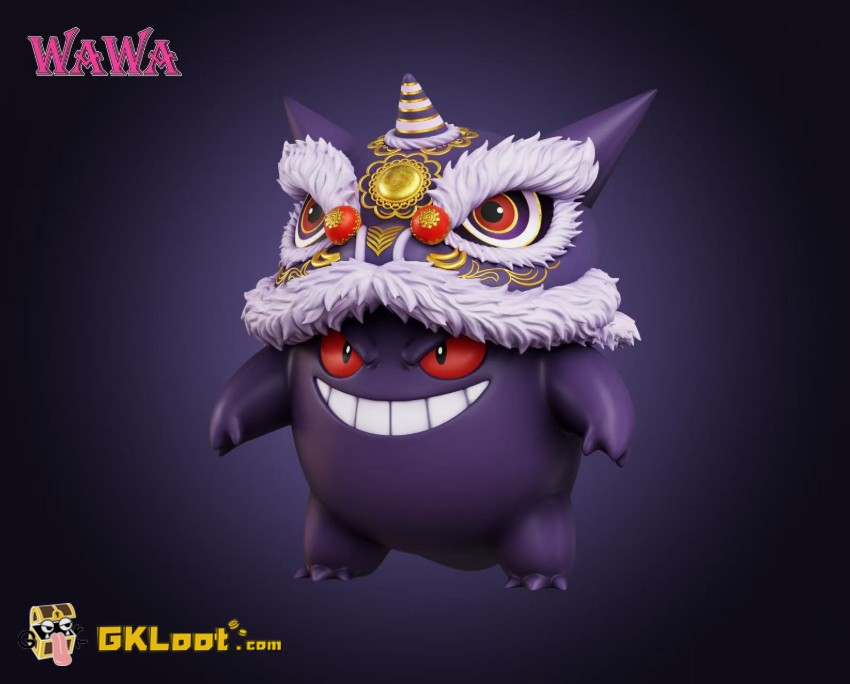 Wawa Studio Pokémon Gengar Statue - View 4 Wawa Studio Pokémon Gengar Statue - View 4