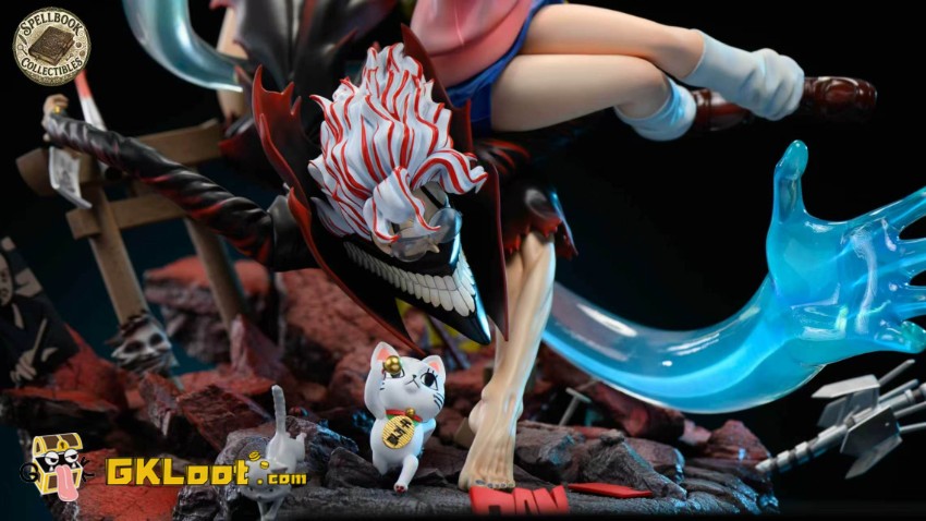 Spellbook Collectibles Studio 1/6 Dandadan Momo & Takakura Ken Statue w/ LED - View 2 Spellbook Collectibles Studio 1/6 Dandadan Momo & Takakura Ken Statue w/ LED - View 2