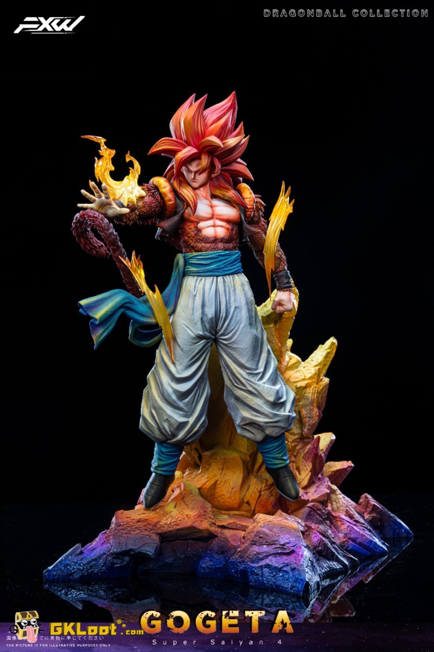 FXW Studio 1/6 Dragon Ball Gogeta Statue - View 4 FXW Studio 1/6 Dragon Ball Gogeta Statue - View 4