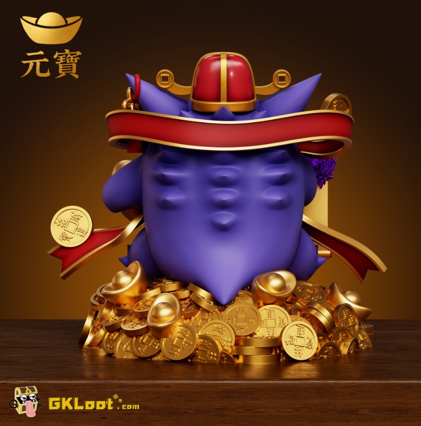 Yuan Bao Studio Pokémon Gengar Statue - View 2 Yuan Bao Studio Pokémon Gengar Statue - View 2