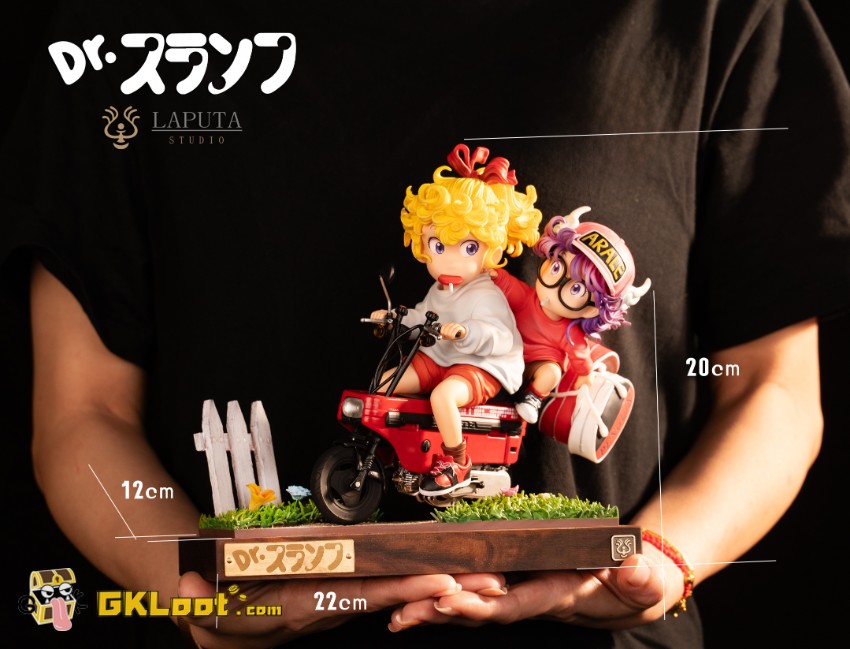 Laputa Studio Dr. Slump Akane Kimidori & Arale Norimaki Statue - View 3 Laputa Studio Dr. Slump Akane Kimidori & Arale Norimaki Statue - View 3