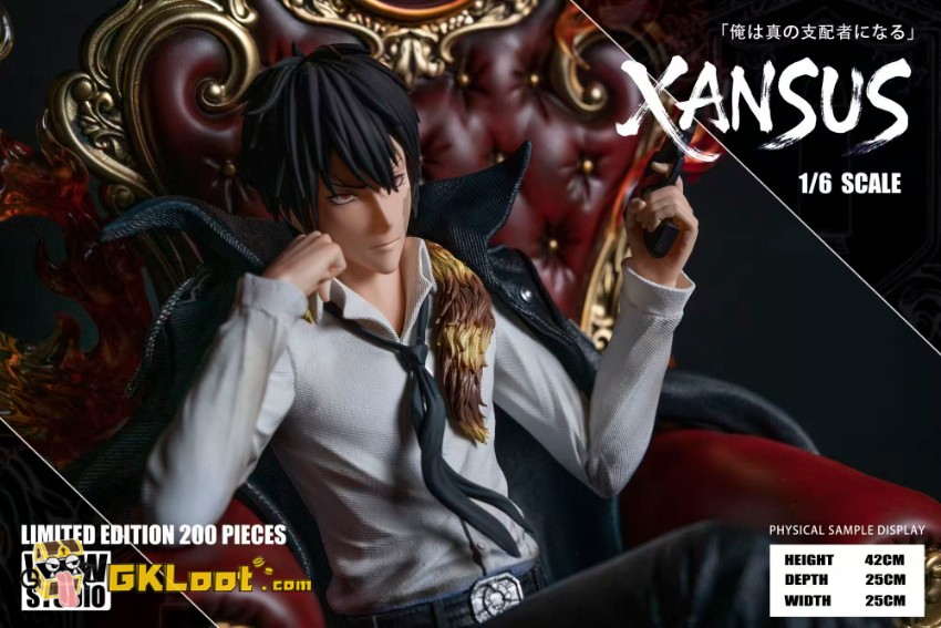 WOW Studio 1/6 Katekyo Hitman Reborn Xanxus Statue - View 5 WOW Studio 1/6 Katekyo Hitman Reborn Xanxus Statue - View 5