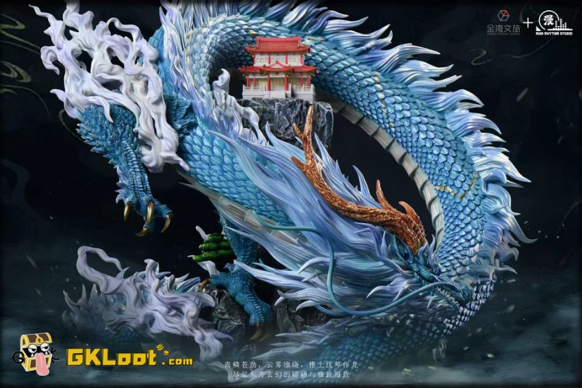 Man Rhythm Studio Original Azure Dragon Statue - View 9 Man Rhythm Studio Original Azure Dragon Statue - View 9
