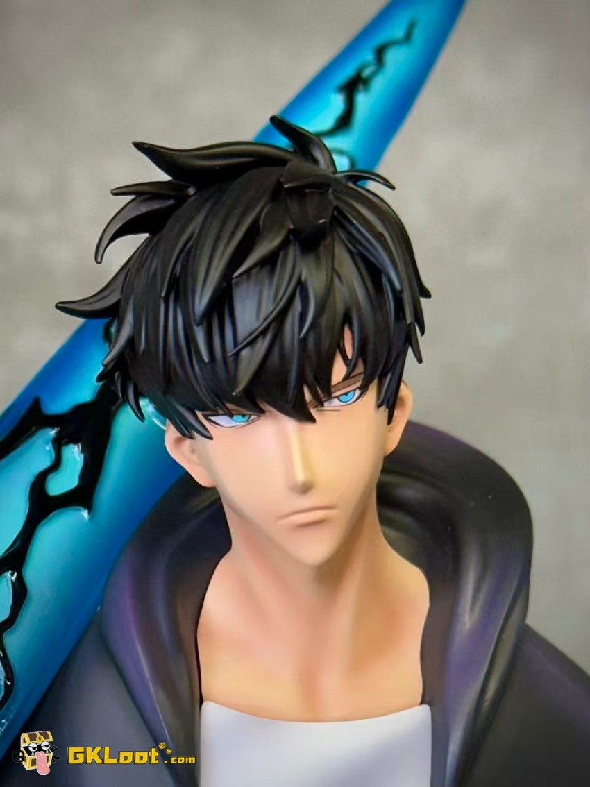 Shadow Studio Solo Leveling Sung Jin Woo Statue w/ LED - View 4 Shadow Studio Solo Leveling Sung Jin Woo Statue w/ LED - View 4