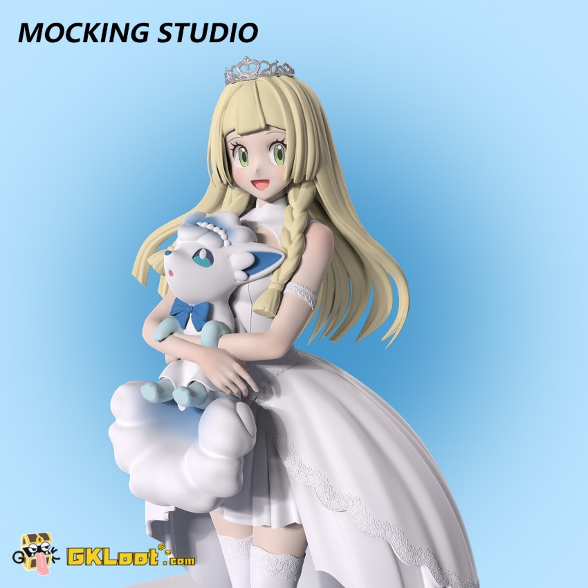 Mocking Studio Pokémon Lillie Statue - View 30 Mocking Studio Pokémon Lillie Statue - View 30