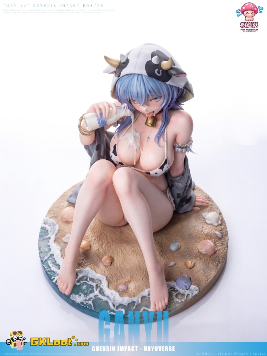 Pink Mushroom Studio 1/6 Genshin Impact Ganyu Statue - View 11 Pink Mushroom Studio 1/6 Genshin Impact Ganyu Statue - View 11