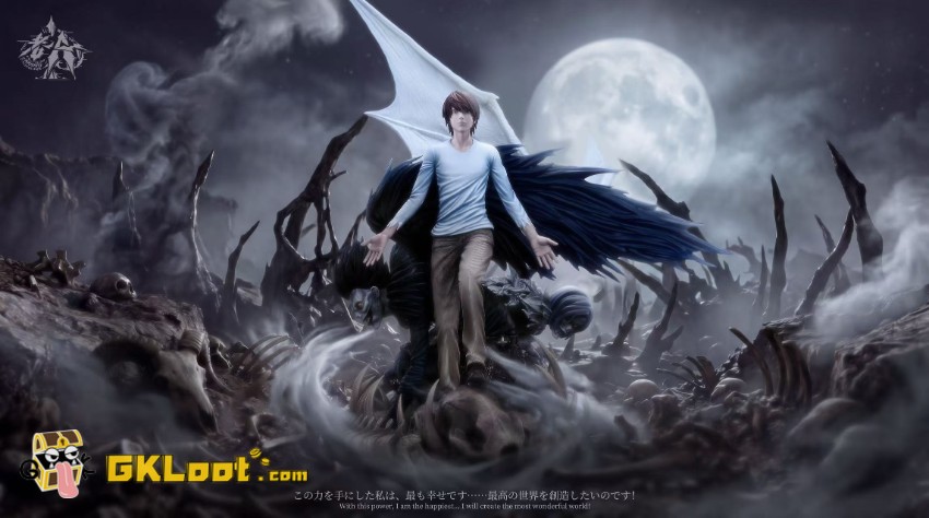 Lao A Studio 1/6 Death Note Light Yagami Statue - View 2 Lao A Studio 1/6 Death Note Light Yagami Statue - View 2