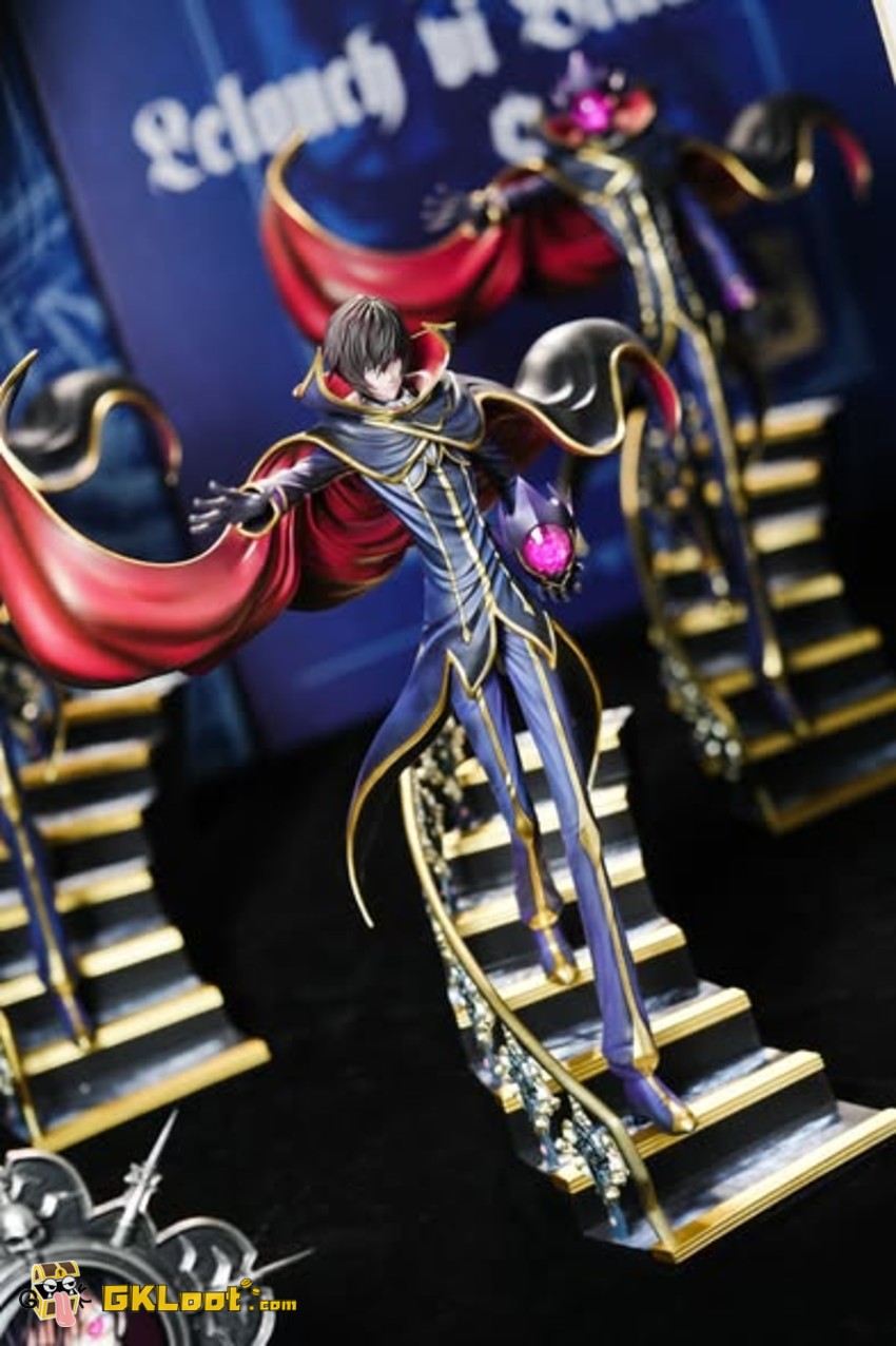 One Studio 1/6 Code Geass Lelouch Lamperouge Statue - View 3 One Studio 1/6 Code Geass Lelouch Lamperouge Statue - View 3