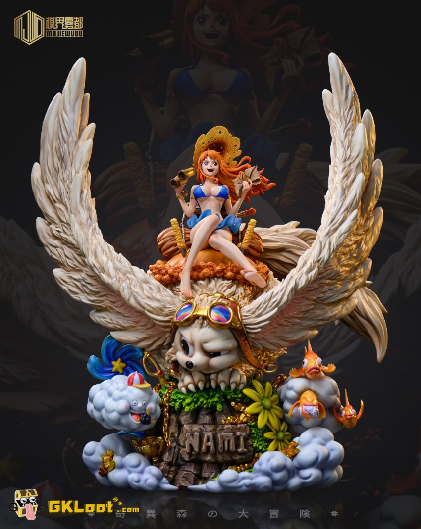 MoJieWuDu Studio One Piece Nami Statue - View 2 MoJieWuDu Studio One Piece Nami Statue - View 2
