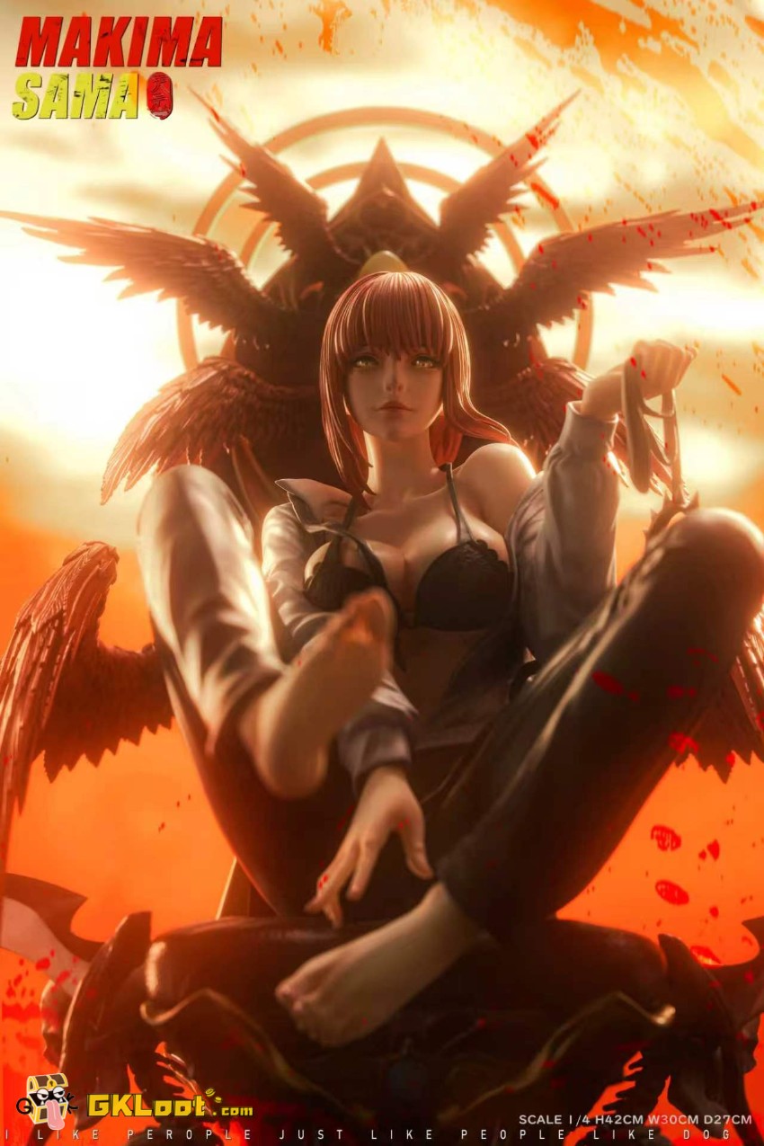 TY Studio 1/4 Chainsaw Man Makima Statue - View 7 TY Studio 1/4 Chainsaw Man Makima Statue - View 7