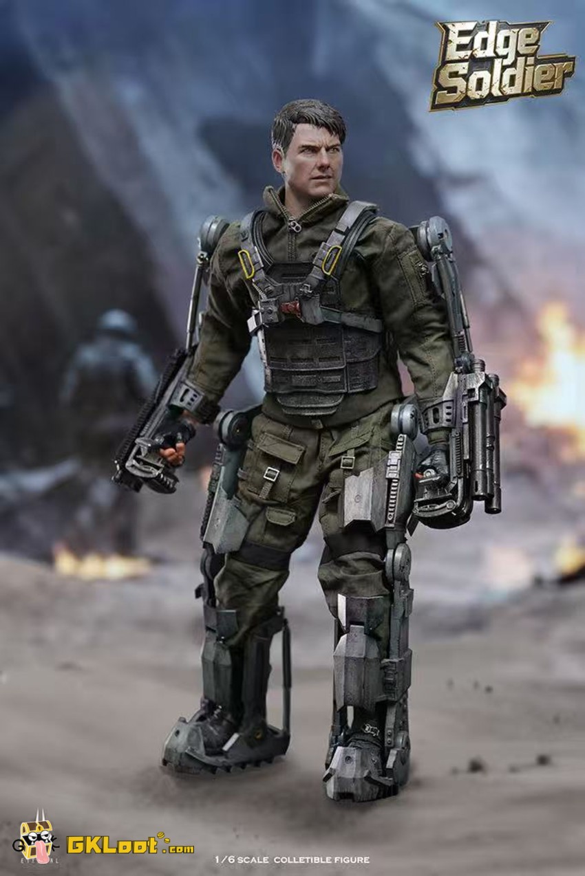 ETERNAL Studio 1/6 Edge of Tomorrow Major William Cage Action Figure - View 12 ETERNAL Studio 1/6 Edge of Tomorrow Major William Cage Action Figure - View 12