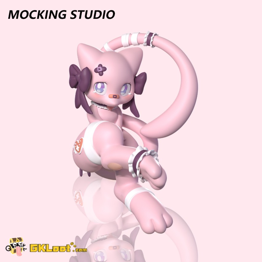Mocking Studio 1/4 Pokémon Mew Statue - View 10 Mocking Studio 1/4 Pokémon Mew Statue - View 10